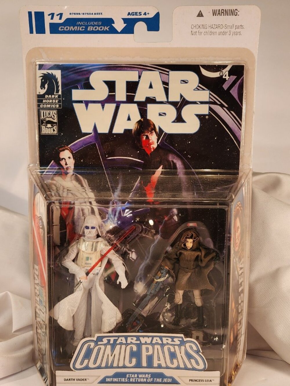 MINT IN BOX!!! Star Wars Comic Book Pack #11 Return of the Jedi figures